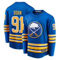 Kdoa B.Sabres #91 Josh Doan Royal Home Premier Breakaway Player Stitched Jerseys