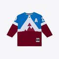 Kdoa C.Avalanche Nathan MacKinnon Mitchell & Ness Blue 2020 Power Play Jerseys