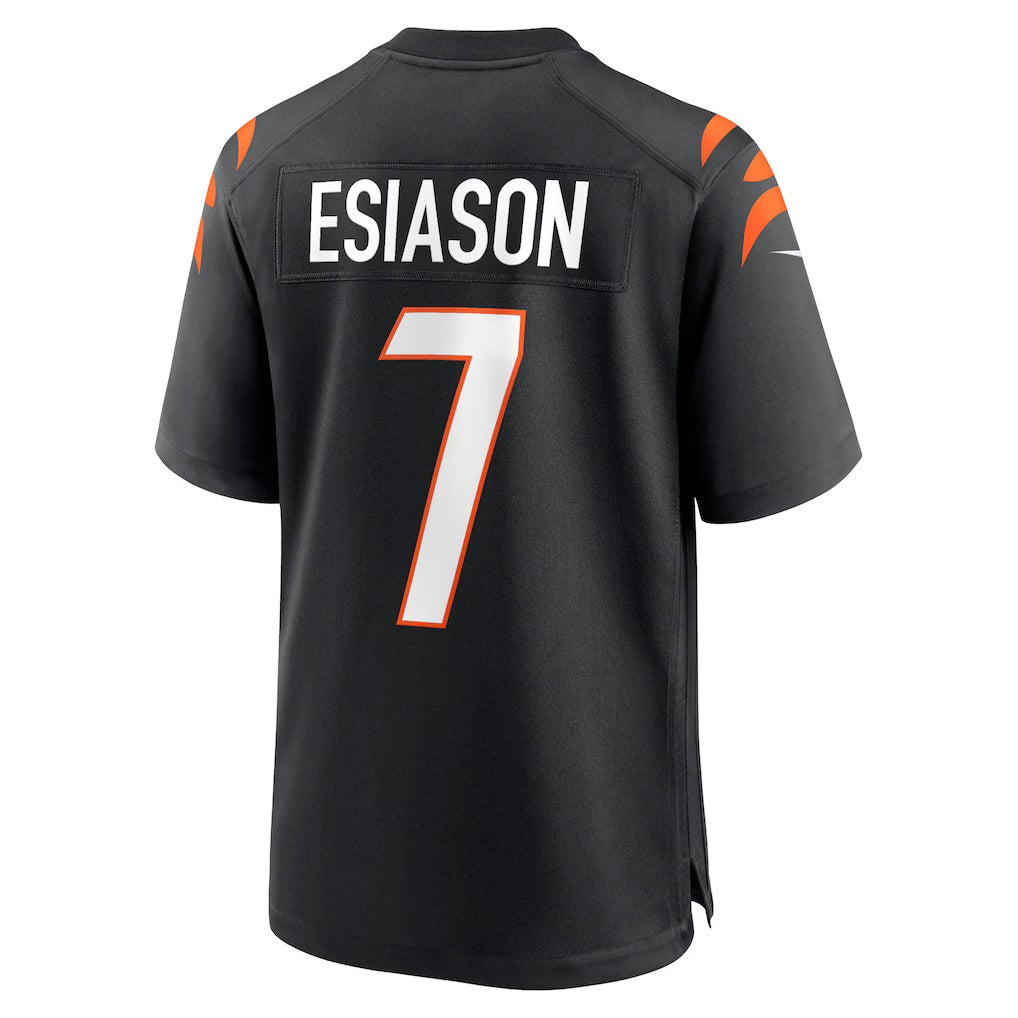 Kdoa C.Bengals #7 Boomer Esiason Black Retired Player Stitched Jerseys