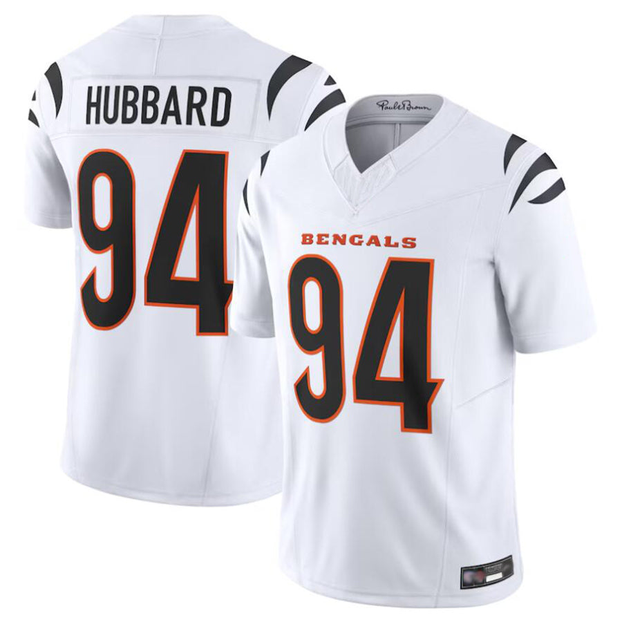 Kdoa C.Bengals #94 Sam Hubbard Player White Vapor F.U.S.E. Limited Stitched Jerseys