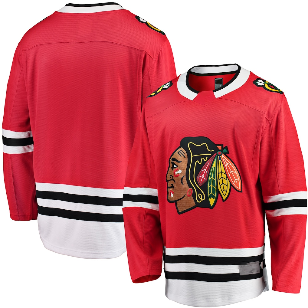 Kdoa C.Blackhawks Red Breakaway Home Jerseys