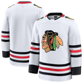 Kdoa C.Blackhawks White Away Premium Jerseys
