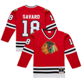Kdoa C.Blackhawks #18 Denis Savard Scarlet 1980-81 Power Play Jerseys