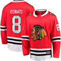 Kdoa C.Blackhawks #8 Ryan Donato Red Home Breakaway Jerseys