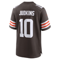 Kdoa C.Browns #10 Quinshon Judkins Brown 2025 Draft Game Stitched Jerseys