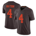 Kdoa C.Browns #4 Deshaun Watson Player Brown Limited Vapor F.U.S.E. Alternate Game Stitched Jerseys