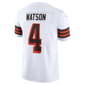 Kdoa C.Browns #4 Deshaun Watson White 2021 Alternate Vapor Limited Stitched Jerseys