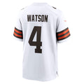 Kdoa C.Browns #4 Deshaun Watson White Game Stitched Jerseys