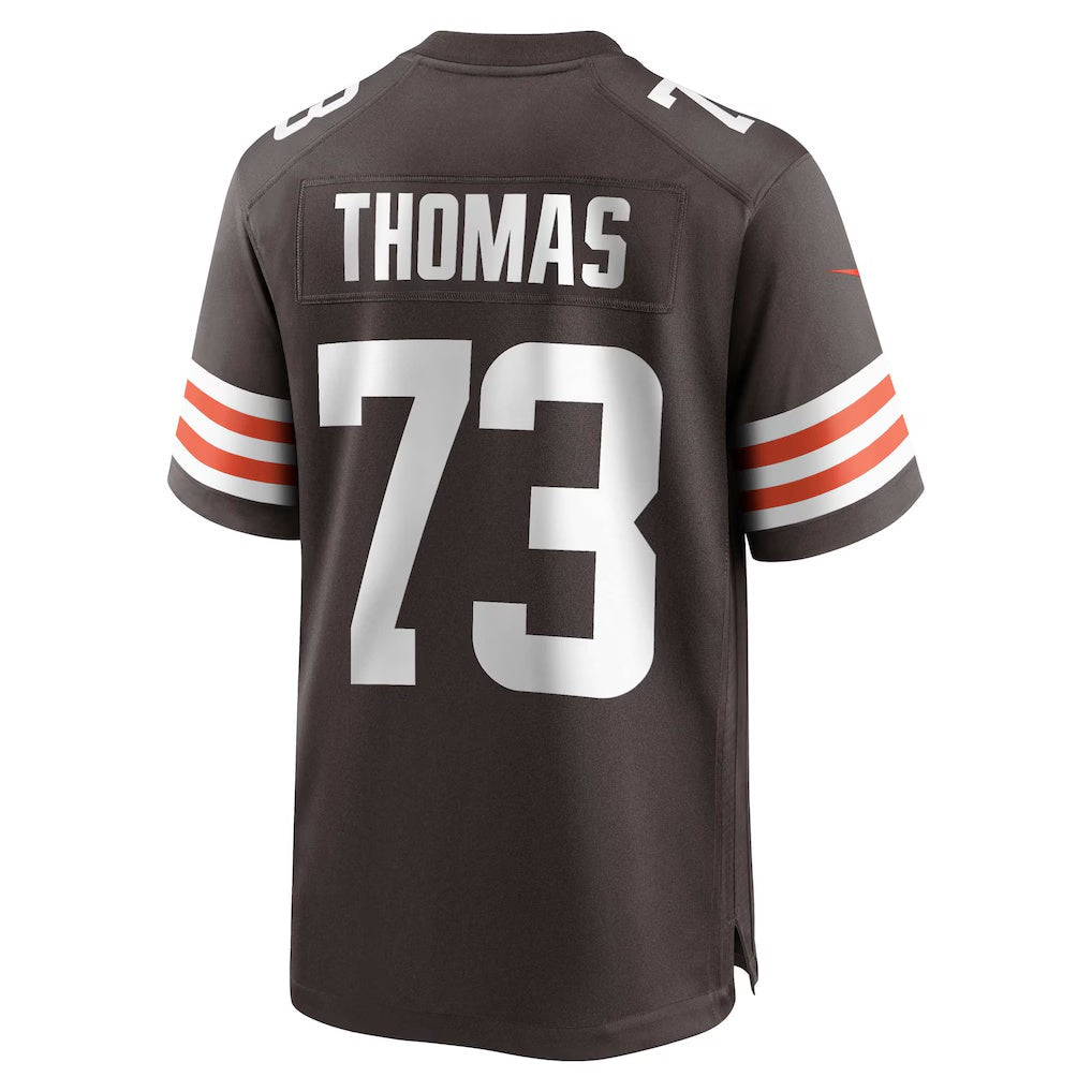 Kdoa C.Browns #73 Joe Thomas Brown Retired Player Game Stitched Jerseys