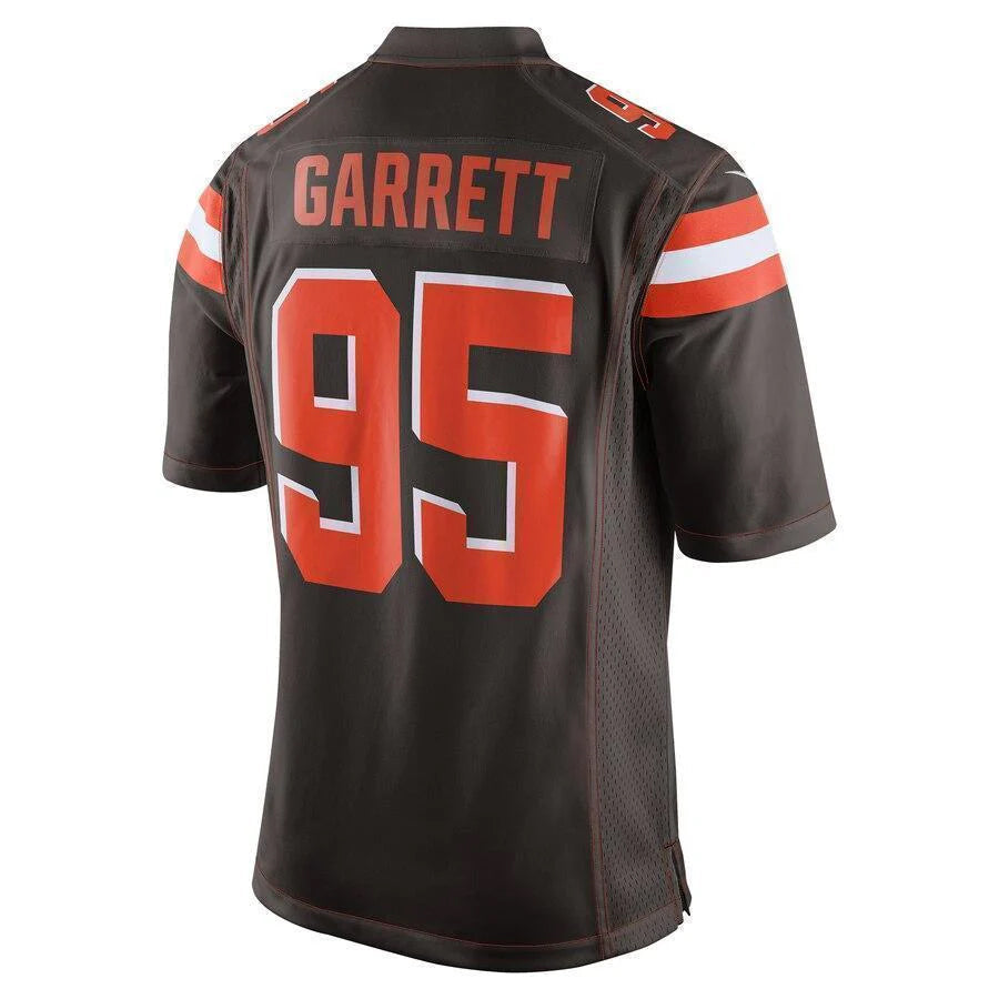 Kdoa C.Browns #95 Myles Garrett Player Brown Game Stitched Jerseys