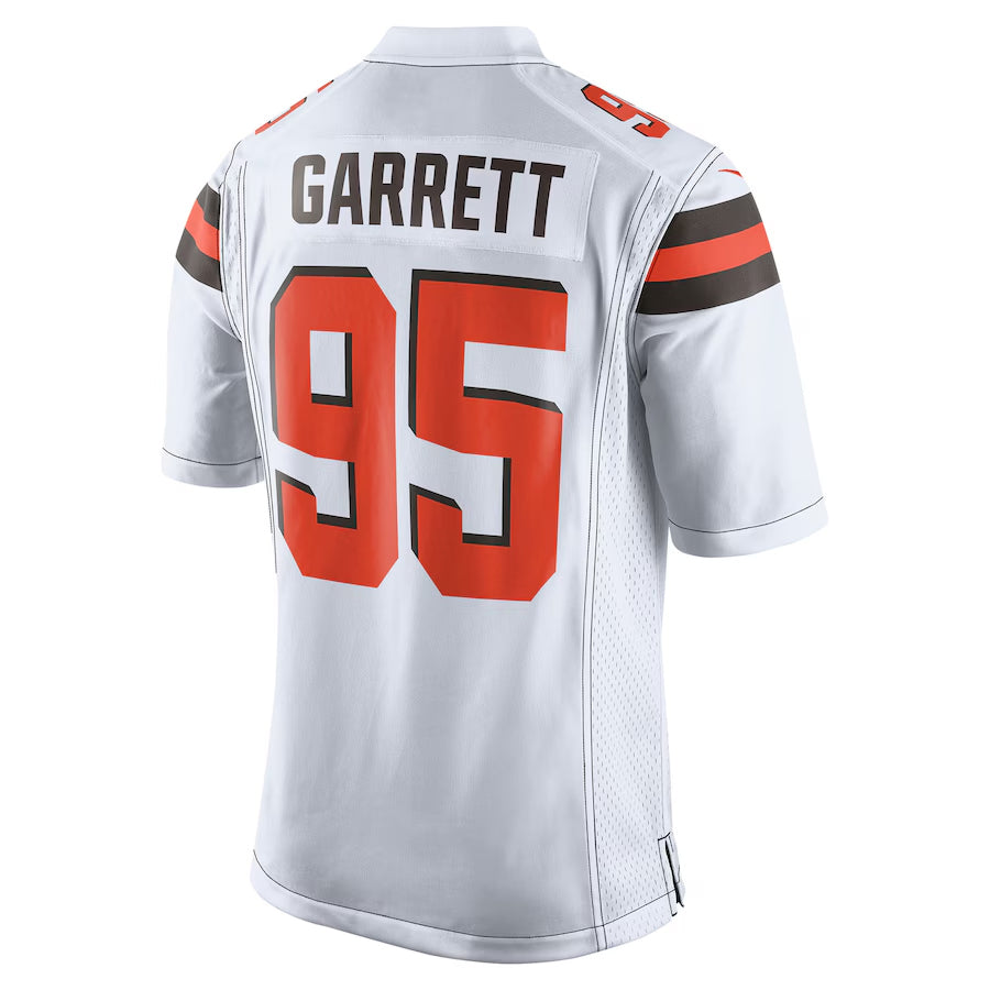 Kdoa C.Browns #95 Myles Garrett Player White Game Stitched Jerseys