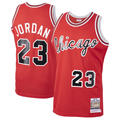 Kdoa C.Bulls #23 Michael Jordan Mitchell & Ness Red 198485 Hardwood Classics Rookie Authentic Jerseys