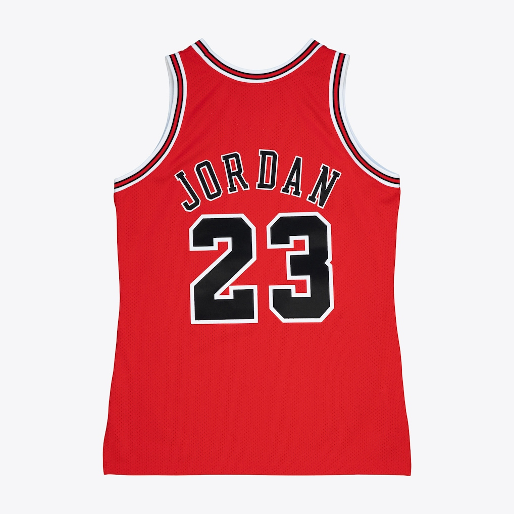 Kdoa C.Bulls #23 Michael Jordan Mitchell & Ness Red 1997-98 Authentic Jerseys