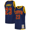 Kdoa C.Cavaliers #23 LeBron James Mitchell & Ness Navy 201516 Hardwood Classics Authentic Jerseys