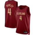 Kdoa C.Cavaliers #4 Evan Mobley Wine Swingman Jerseys - Icon Edition