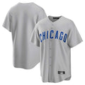 Kdoa C.Cubs Gray Home Game Blank Player Stitched Jerseys