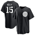 Kdoa C.Cubs #15 Carson Kelly Player Black Game Stitched Jerseys