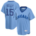 Kdoa C.Cubs #15 Carson Kelly Player Blue T-shirt Cooperstown Collection Limited Stitched Jerseys