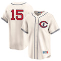 Kdoa C.Cubs #15 Carson Kelly Player Cream Field of Dreams Limited Home Game Stitched Jerseys