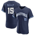 Kdoa C.Cubs #15 Carson Kelly Player Navy City Connect Limited Elite Home Stitched Jerseys