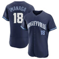 Kdoa C.Cubs #18 Shota Imanaga Player Navy City Connect Limited Elite Home Stitched Jerseys