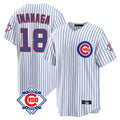 Kdoa C.Cubs #18 Shota Imanaga Player White 150th Anniversary Home Game Stitched Jerseys