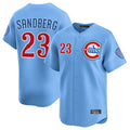 Kdoa C.Cubs #23 Ryne Sandberg Player Light Blue Limited Home Stitched Jerseys