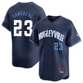 Kdoa C.Cubs #23 Ryne Sandberg Player Navy City Connect Limited Home Stitched Jerseys
