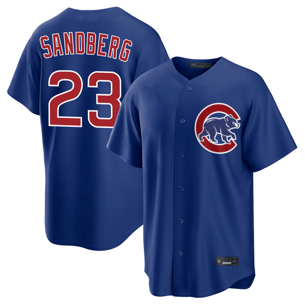 Kdoa C.Cubs #23 Ryne Sandberg Player Royal Home Game Stitched Jerseys