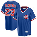 Kdoa C.Cubs #23 Ryne Sandberg Player Royal T-shirt Cooperstown Collection Limited Stitched Jerseys