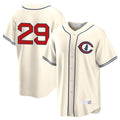 Kdoa C.Cubs #29 Michael Busch Player Cream Field of Dreams Home Game Stitched Jerseys