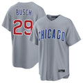 Kdoa C.Cubs #29 Michael Busch Player Gray Home Game Stitched Jerseys