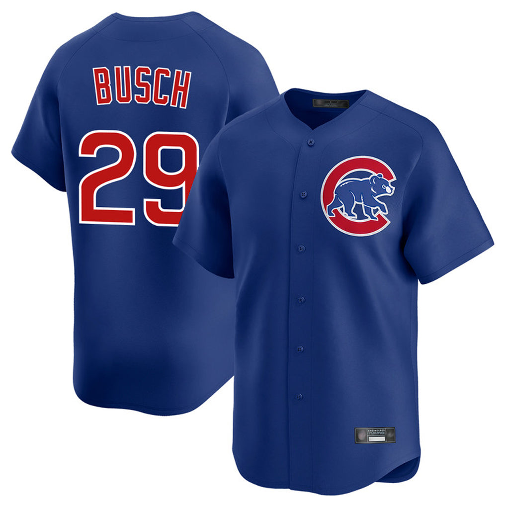 Kdoa C.Cubs #29 Michael Busch Player Royal Limited Home Stitched Jerseys
