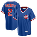 Kdoa C.Cubs #2 Nico Hoerner Player Royal T-shirt Cooperstown Collection Limited Stitched Jerseys