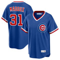 Kdoa C.Cubs #31 Greg Maddux Player Royal T-shirt Cooperstown Collection Limited Stitched Jerseys