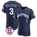 Kdoa C.Cubs #3 Alex Bregman Navy City Connect 150th Anniversary Limited Elite Home Stitched Jerseys