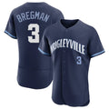 Kdoa C.Cubs #3 Alex Bregman Navy City Connect Limited Elite Home Stitched Jerseys