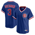 Kdoa C.Cubs #3 Alex Bregman Royal T-shirt Cooperstown Collection Limited Stitched Jerseys