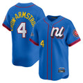 Kdoa C.Cubs #4 Pete Crow-Armstrong Player Blue National League All-Star Edition Limited Stitched Jerseys