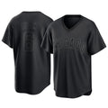 Kdoa C.Cubs #6 Matt Shaw Player Black T-shirt Home Game Stitched Jerseys