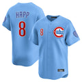 Kdoa C.Cubs #8 Ian Happ Player Light Blue Limited Home Stitched Jerseys