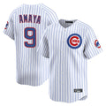 Kdoa C.Cubs #9 Miguel Amaya Player White Limited Home Game Stitched Jerseys