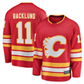 Kdoa C.Flames #11 Mikael Backlund Red Home Breakaway Player Jerseys