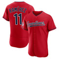 Kdoa C.Guardians #11 Jose Ramirez Player Red Limited Elite Home Stitched Jerseys
