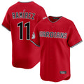 Kdoa C.Guardians #11 Jose Ramirez Player Red Limited Home Stitched Jerseys