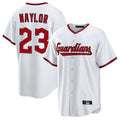 Kdoa C.Guardians #23 Bo Naylor Player White Game Home Stitched Jerseys