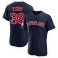 Kdoa C.Guardians #38 Steven Kwan Player Navy Limited Elite Home Stitched Jerseys