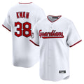 Kdoa C.Guardians #38 Steven Kwan Player White Limited Home Game Stitched Jerseys