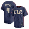 Kdoa C.Guardians #4 Brayan Rocchio Player Navy City Connect Limited Home Stitched Jerseys