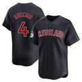 Kdoa C.Guardians #4 Brayan Rocchio Player Navy Limited Home Game Stitched Jerseys